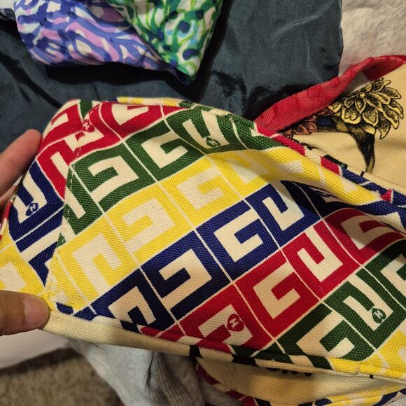 Y2K Harajuku Lovers Gwen Stefani Fatal Attraction To Cuteness Purse Bag Canvas - Picture 13 of 14